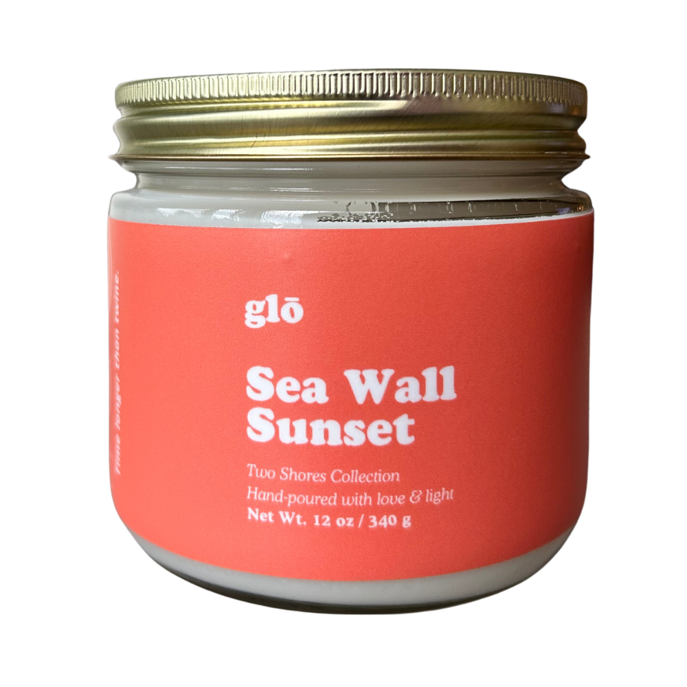 Sea Wall Sunset