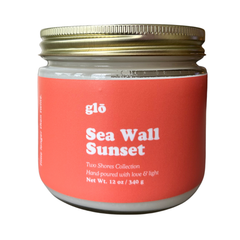 Sea Wall Sunset